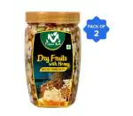 ORGANOMART Dry Fruits Mixture with Honey (250 gm)