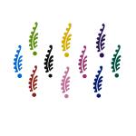 Comet Busters Handcrafted Multicolored Bindis (BIN1900) Pack of 1