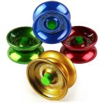 shivsoft metal matt finish alloy ball bearing yoyo toy-1pc-Multi color