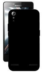 Shagya Lenovo A6000 Black Silicon Back Cover Case