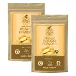 Khadi Ark 100% Natural Potato Powder For Anti Dandruff Hair ( Pack of 2, 100 GM Each ) 200 GM