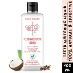 COCO CRUSH Teeth Whitening Liquid Serum | Colour Corrector for Teeth | Tooth Stain Removal | Enamel Safe & Effective Teeth Whitener | 100%Pure & Natural
