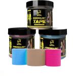 MENDWELL Waterproof Kinesiology Tape Uncut For Physio, Sports, Injury, Muscle Supports, K Tape, Kinesio Tape (Pack of 1, 5M*5Cm)