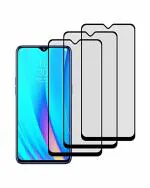 GADGETRONICS Realme 3 Pro Black Tempered Glass Scratch Resistant and Anti Fingerprint Screen Protector