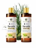 Khadi Natural K11 Keratin Oil for Dry Damaged Hair - Hair (Pack 2, 120ML)