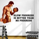 StickMe Multicolor Vinyl Gym Fitness Bodybuilding Office Sports Workout Boxing Inspirational Motivational Quotes Wall Sticker