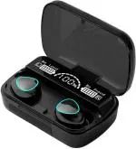 Modrive Ranger M10 Light Wireless Bluetooth Earbuds with 100 Hours Backup, Extra Bass Sound, Clear Mic (Black)