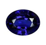 SHIVAY ASTRO GEMS Blue Sapphire stone Burma Originated Natural Neelam Rashi Ratan Gemstone for Astrological Purpose Certified Loose Cut Gemstone (10.25 Carat)