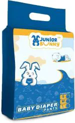 junior bunny Ultra Classic Baby Diaper Pull Up Pant with Anti rash Protection, Size (Large) - L (20 Pieces)