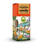 Basic Ayurveda Saraswatarishta Natural Formulation With Gold 450 ml Pack of 4