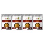 90's MILL Poone Poha Corn CHIVDA Mix (MAKKA Aval CHIVDA) | Special Corn Makai Nylon Chivda Paper Poha Cornflakes Chiwda Mixture | Ready to Eat snacks - Tea Time Namkeen Snack-1Kg*4Pack