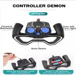 INCLUS SHOP 6 Wheel Drive Distortion Remote Control Stunt Car Double Side 360 Degree Stunt Toy RC Car with Lights (Multicolor)