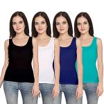 ZOLDY Women's Tank Top Vest Camisole Sando(L)