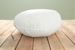 UrbanArts Prime Polyester Fiber Round Cushion Fillers - Pack of 4 Pcs, 16 x 16 Inches, 40 x 40 Cms, White