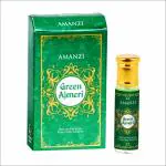 AMANZI - Green Ajmeri - Attar - Long lasting Roll on Fragrance Alcohol free - For Men and Women - 6ml