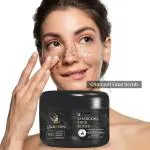 ODDEVEN Men Charcoal Face Scrub for Oily and Normal skin, for Blackheads |Tan Removal Scrub  (50 g)