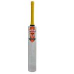 HRM B Series Wooden Cricket Bat | Popular Willow for Juniors and Seniors (Size 5, B-PX100 White)