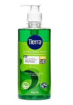 Tierra Gentle Hand Wash With Fresh Lemongrass & Spearmint Oil I Germ removal I Eco-friendly I Baby & Pet safe I Vegan I Non-toxic - 500ml