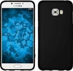 XOVO Back Cover for Samsung Galaxy C9 Pro (Black, Dual Protection, Silicon)