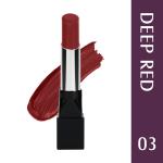 Glam21 Ultra Velvet Lipstick Highly Pigmented & Creamy Formulation for Matte Finish- 2.5g, Deep Red