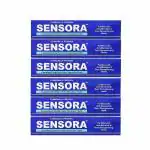 SENSORA Herbal Sensitivity Relief Toothpaste with Rapid Relief Formula for Sensitive Teeth|Pack of 6