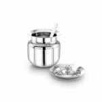 Horizon Stainless Steel Ghee Pot Sindhu Ghee Pot: A Fusion of Tradition and Functionality for Culinary Excellence SIZE - 1
