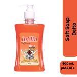 Inclin Delto Softsoap, 500ML Handwash Moisturizing and soft on hand with nice fragrance 500ml(Pack of 1)