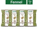 Goshudh Fennel 4 kg (1Kg X 4 Pack) Saunf