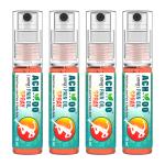ACHOO Pain Relief Spray Relief from Back Pain, Muscle Pain, Joint Pain, Knee Pain (Pack of 4 x 10ml)