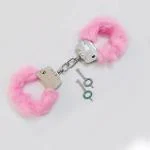 Cliffside ProductsPink Carbon Steel Toy Handcuff Hathkadi With 2 Keys For Police, Theatre, Role Play, Movie, Drama Or Stage Performance (Us Police, Design 1) Adjustable, Big Kid