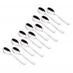 First Front Stainless Steel Coffee Spoon Set of 12 and, MultiColour (pack of 1) l Kitchen Tools l Essential Kitchen Tools l Tools l Kitchen l Utensils l Stainless Steel Tools l Steel Kitchen Tools l Metal Tools