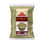 Ghotaram Organic Farm Multigrain Mix Jau Chana Mix Sattu Atta/Roasted black chana mix Jau dhani Flour/Jav Jau Barley Chana Mix Sattu|Healthy Instant Food Drink enriched with Fibre & Protein-480g