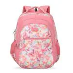Lavie Sport Multicolor Polyester Unisex Marble 19 Inch Backpack-School Bag