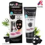 AKHK CHARCOAL MASK, BLACKHEADS REMOVER, PEEL OFF FACE MASK CREAM, PIMPLE CLEANER, FOR MEN/WOMEN Pack of 1