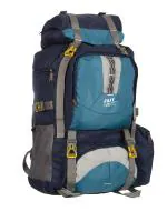 Fast Travel Traveler Blue Polyester Rucksack Backpack 90 L