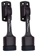 Smart Shophar Aluminium Alloys Ajanta Door Stopper 5 Inches Brown Pack of 2