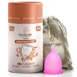 Senziwash Truecup Reusable Menstrual Cup for Women-Medium Size-Up to 10 Hours Protection