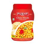 Pushp Brand Chana Masala 50gm Jar (Pack of 8)