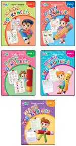 Math Worksheets (Set of 5 Books)