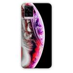 Mobiera Apple Wallpaper Printed Back Cover Case For Vivo V20
