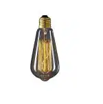 ARTDECOR Glass Ceiling Mount Warm White Filament Light Bulb