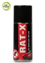 AIR GLOSS Rat-X Repellent for Cars No Killing No Trapping No Poisoning Vehicle Mouse Spray 150 ml