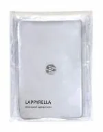 LappyRella Unisex Waterproof Cover for Laptop Dustproof Scratch Proof Zip Lock Bag 15.6 inch, Transparent