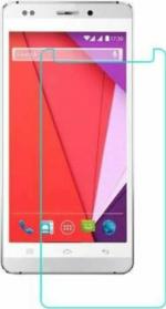 Vizio Karbon Opium N9 Transparent Tempered Glass Scratch Resistant and Bubble Proof Screen Protector with Dry and Wet Wipe