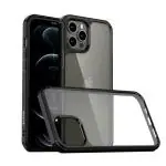 KAPAVER Apple Iphone 12 Pro, Apple Iphone 12 Transparent Thermoplastic Polyurethane Shock Absorbent Back Cover 22.3 x 11.3 x 1.6 cm