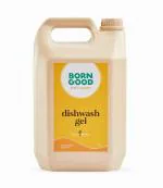 Born Good Natural Low Foaming Dishwash Liquid | Eco-Friendly, Non-Toxic, Biodegradable | 5 L Can