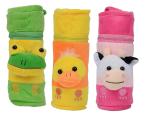 Manan Shopee Kids Milk Feeding Bottle Cover (Pack Of 3)