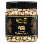 natural n Tasty Californian Salted Pistachios Pista Dry Fruit, Shelled Nuts Super Crunchy Delicious Healthy Snack|Vitamins Minerals Rich Dry Fruit (Pack of 950 gram)