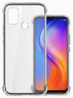 Hot Selling Back Cover for Techno Spark 6 Air |Transparent | Grip Case | Silicon | Pack of: 1