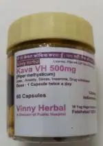 Kava DH Herbal Supplement Capsules 60 Caps Jar - DoctorKC Herbal